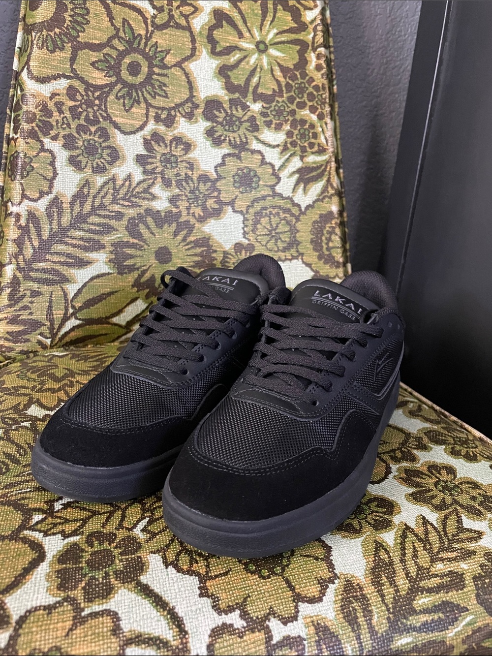 NIB Lakai All-Black Terrace Skate Sneakers